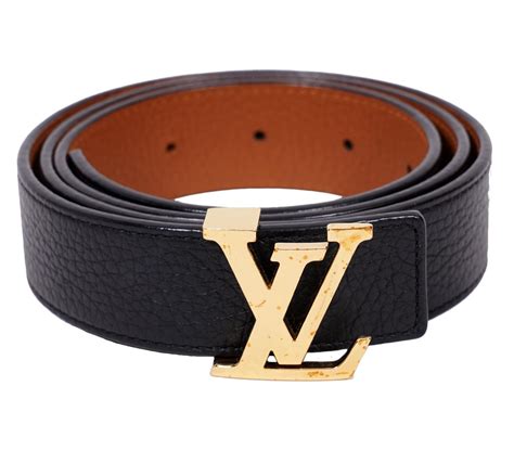 gold and black lv belt|louis vuitton belt checkered.